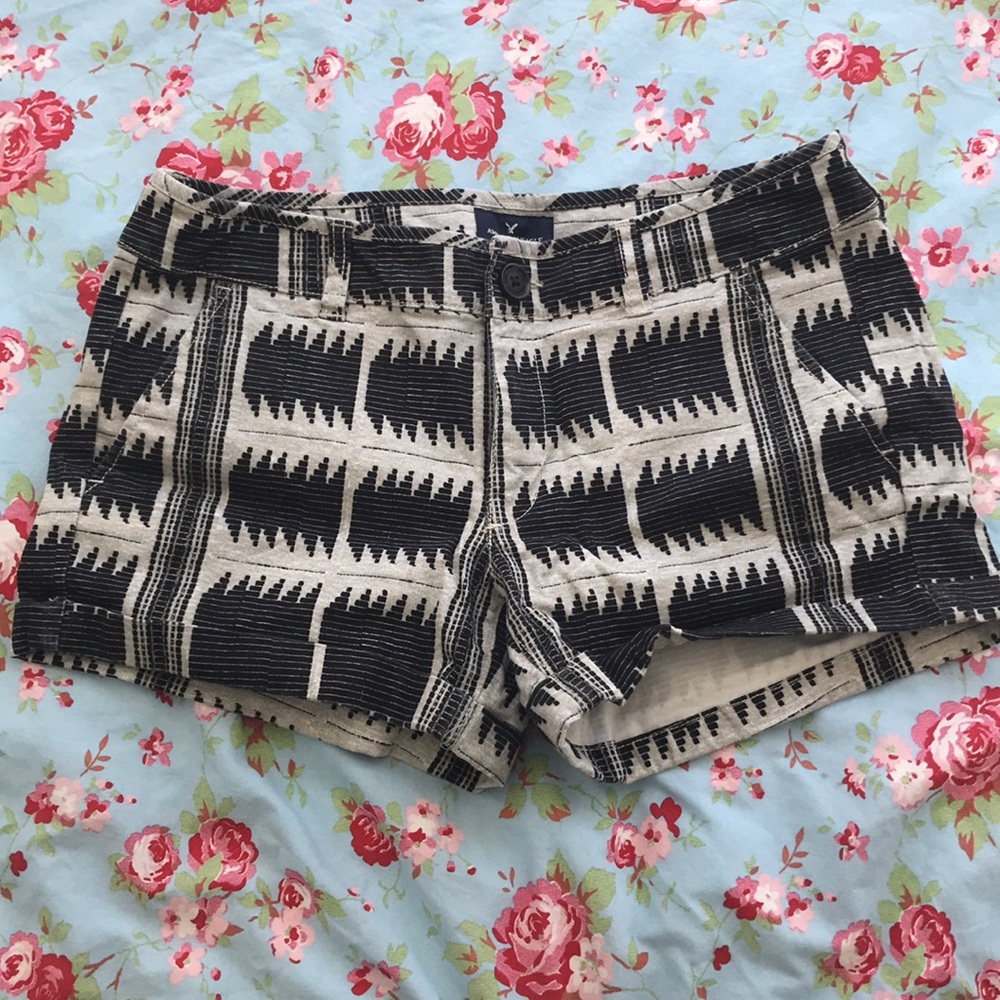 American Eagle Patterned Shorts